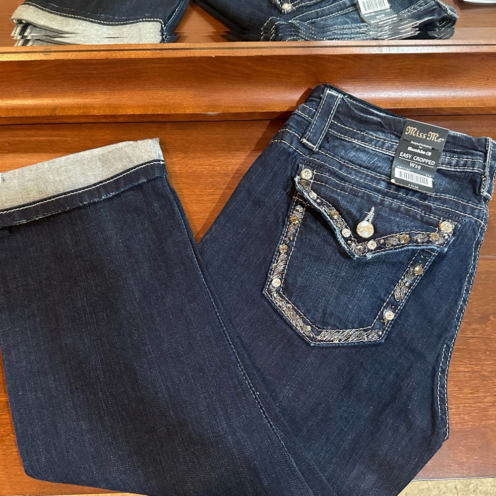 Miss Me Cropped Jeans